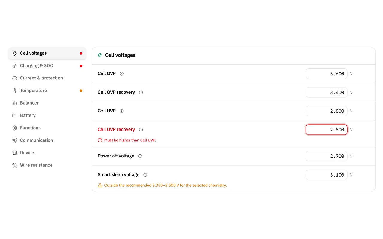 JK BMS Parameters Explained: Every Setting by Group · JK Preset Studio